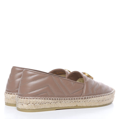 Gucci Nappa Matelasse GG Marmont Espadrilles 39 Porcelain Rose 4 of 10