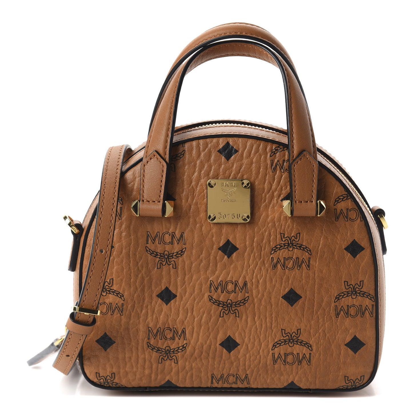 Visetos Mini Essential Crossbody Cognac