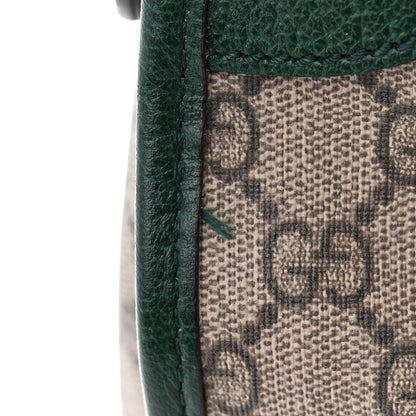 Gucci Soft GG Supreme Monogram Neo VintageWeb Skull Medium Duffle Bag Beige New Acero Green 11 of 20