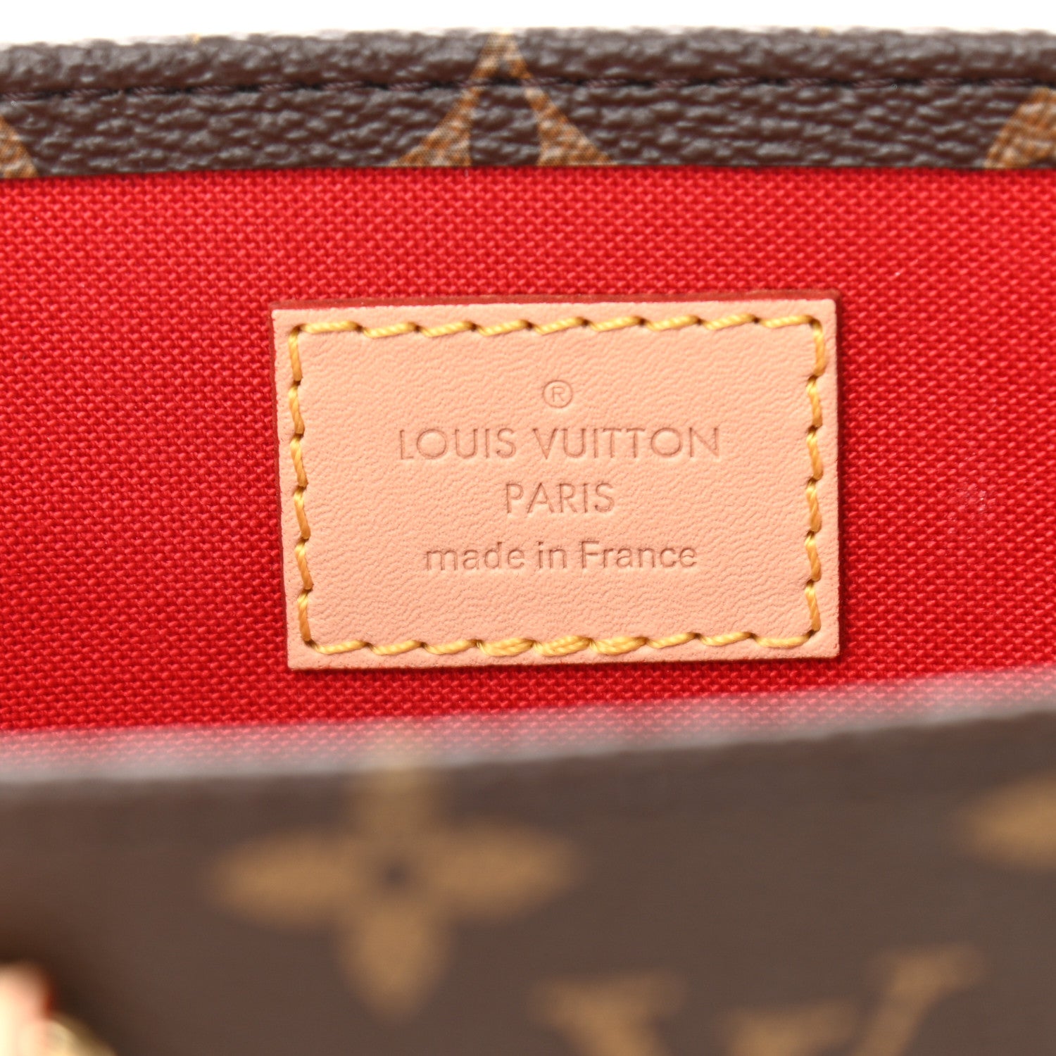 Louis Vuitton Monogram Sac Plat BB 6 of 9