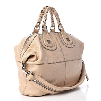 Givenchy Wrinkled Lambskin Medium Chain Wrap Nightingale Beige 3 of 16