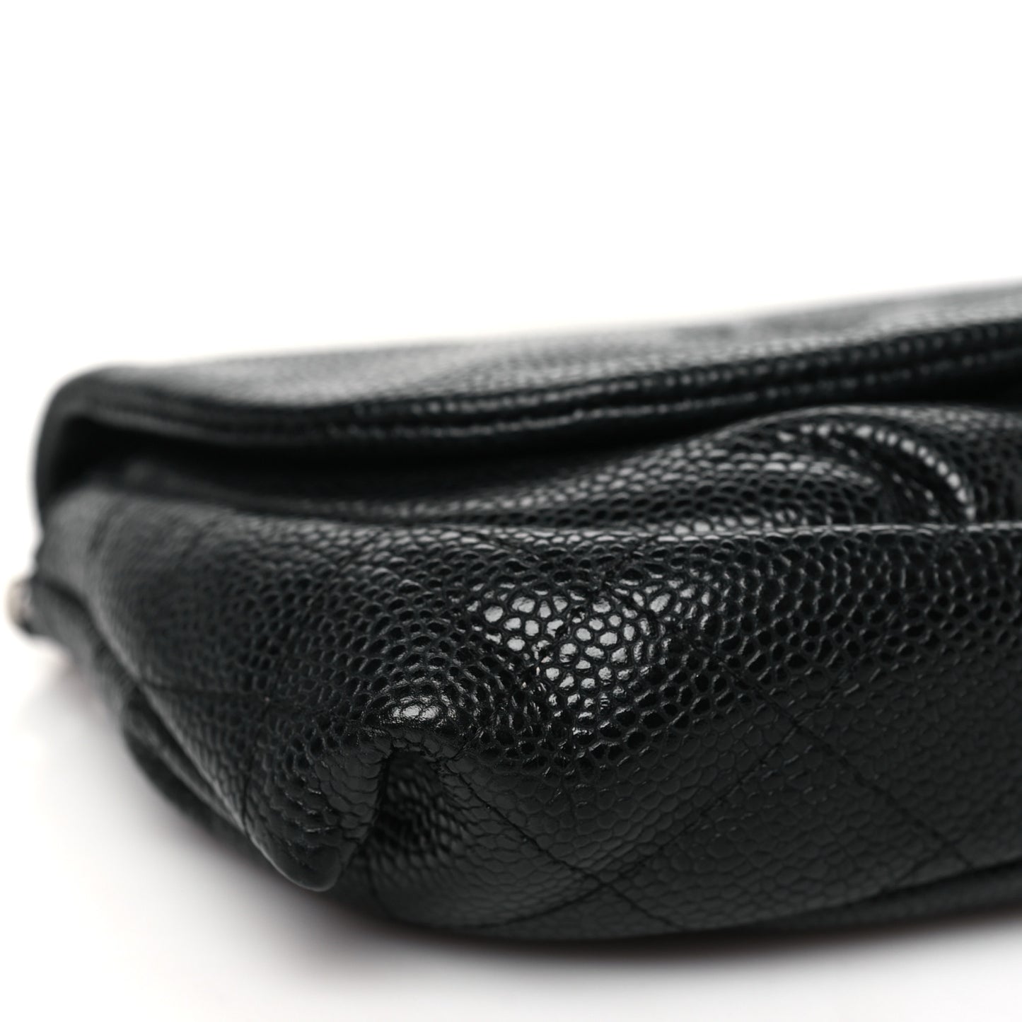 Caviar Half Moon Wallet On Chain WOC Black