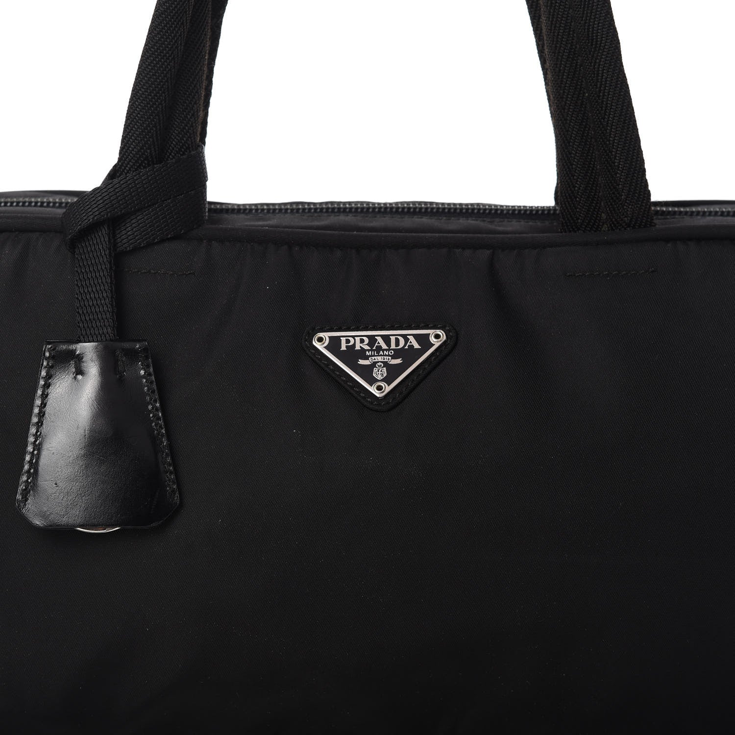 Prada Tessuto Nylon Sport Semitracolla Shoulder Bag Black 10 of 10