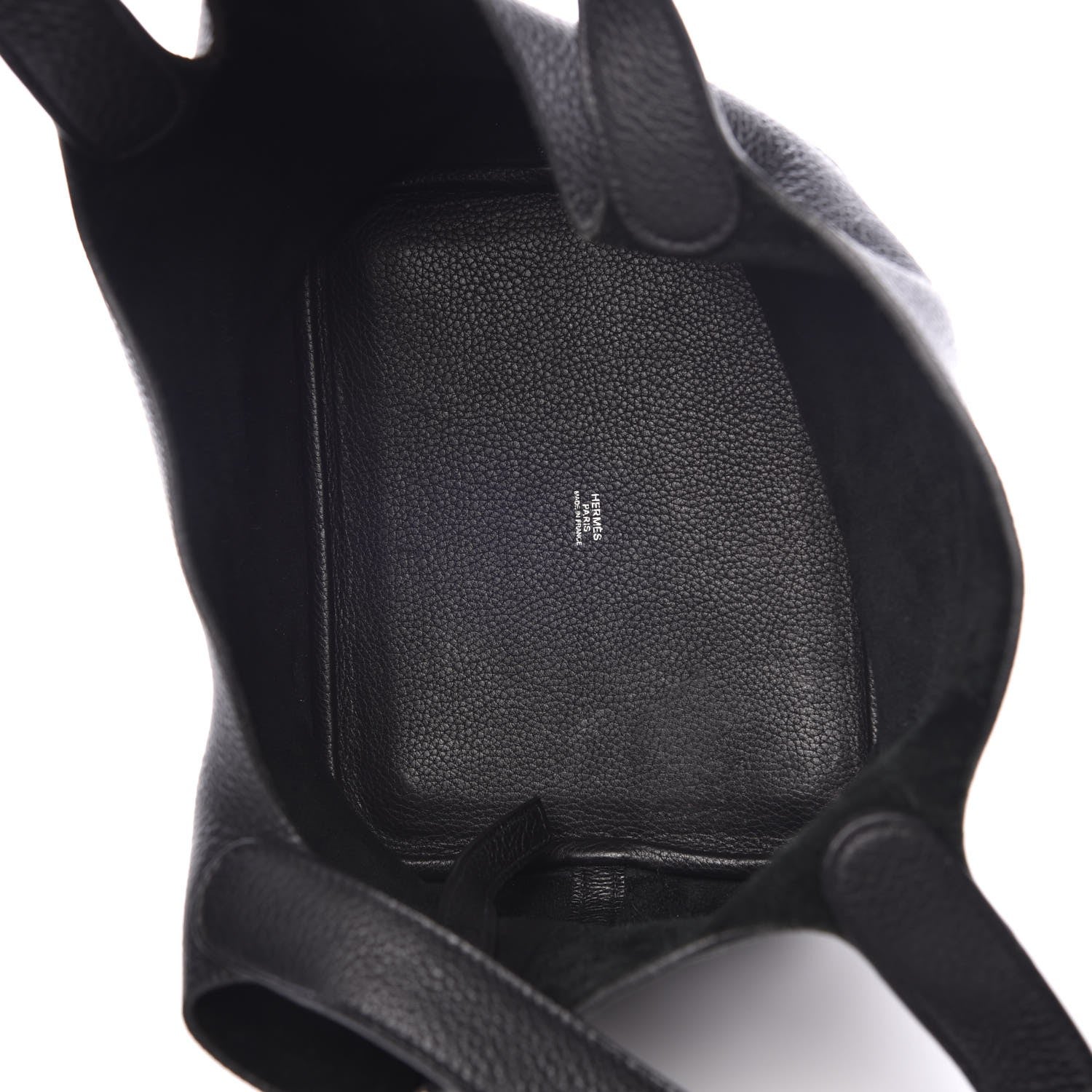 Hermes Taurillon Clemence Picotin 22 MM Black 5 of 7