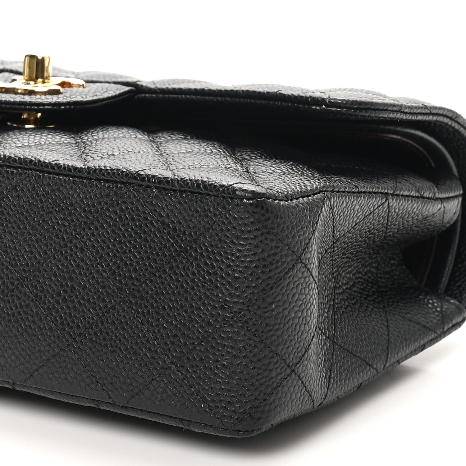 Chanel Caviar Quilted Small Double Flap Black 10 of 11