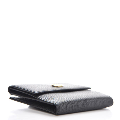 Gucci Dollar Calfskin Double G French Flap Wallet Black 4 of 8