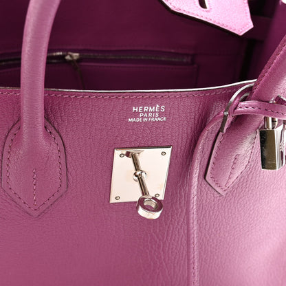 Hermes Chevre Mysore Birkin 30 Cyclamen 6 of 14