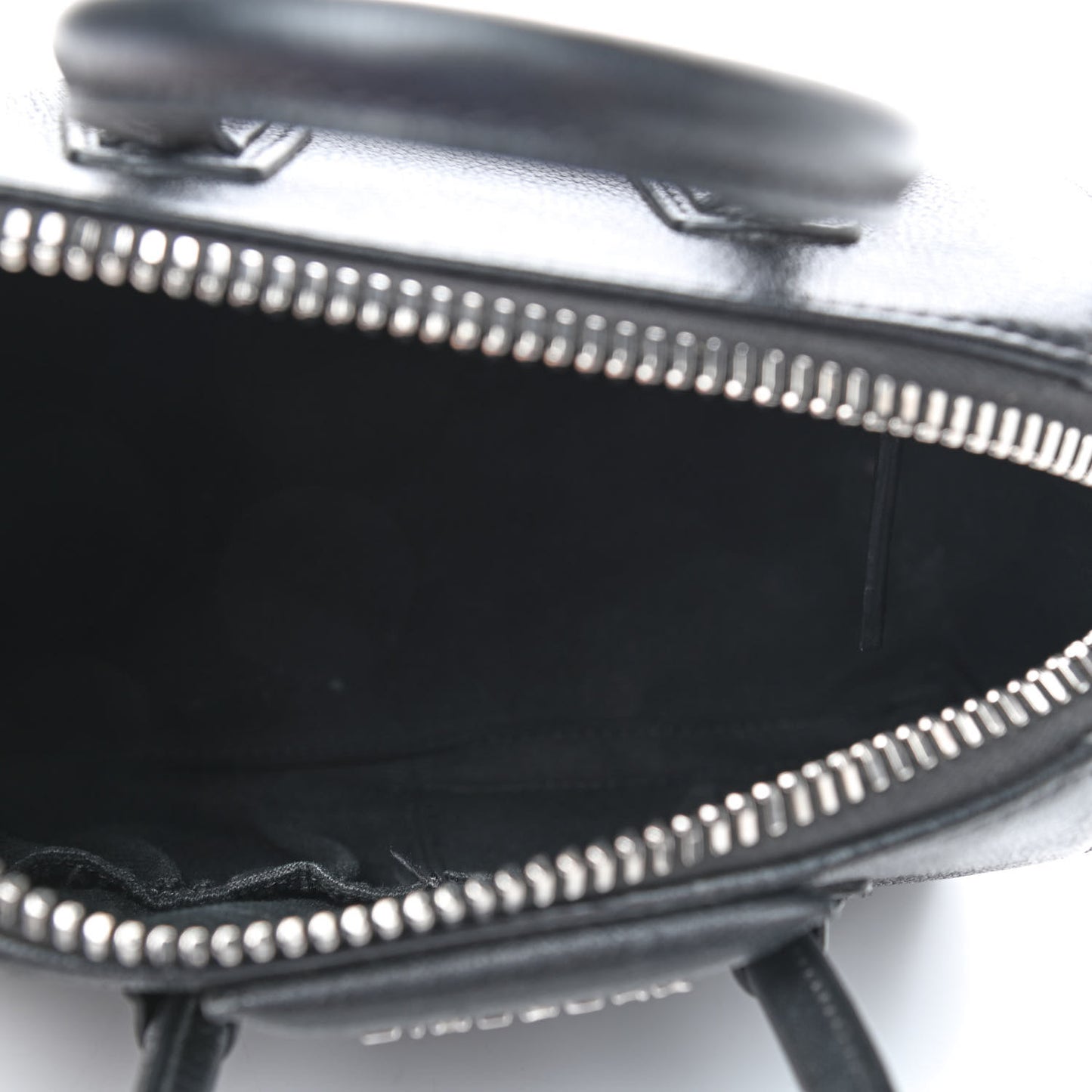 Sugar Goatskin Mini Antigona Black
