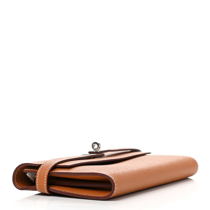 Hermes Epsom Kelly Longue Wallet Gold 3 of 6