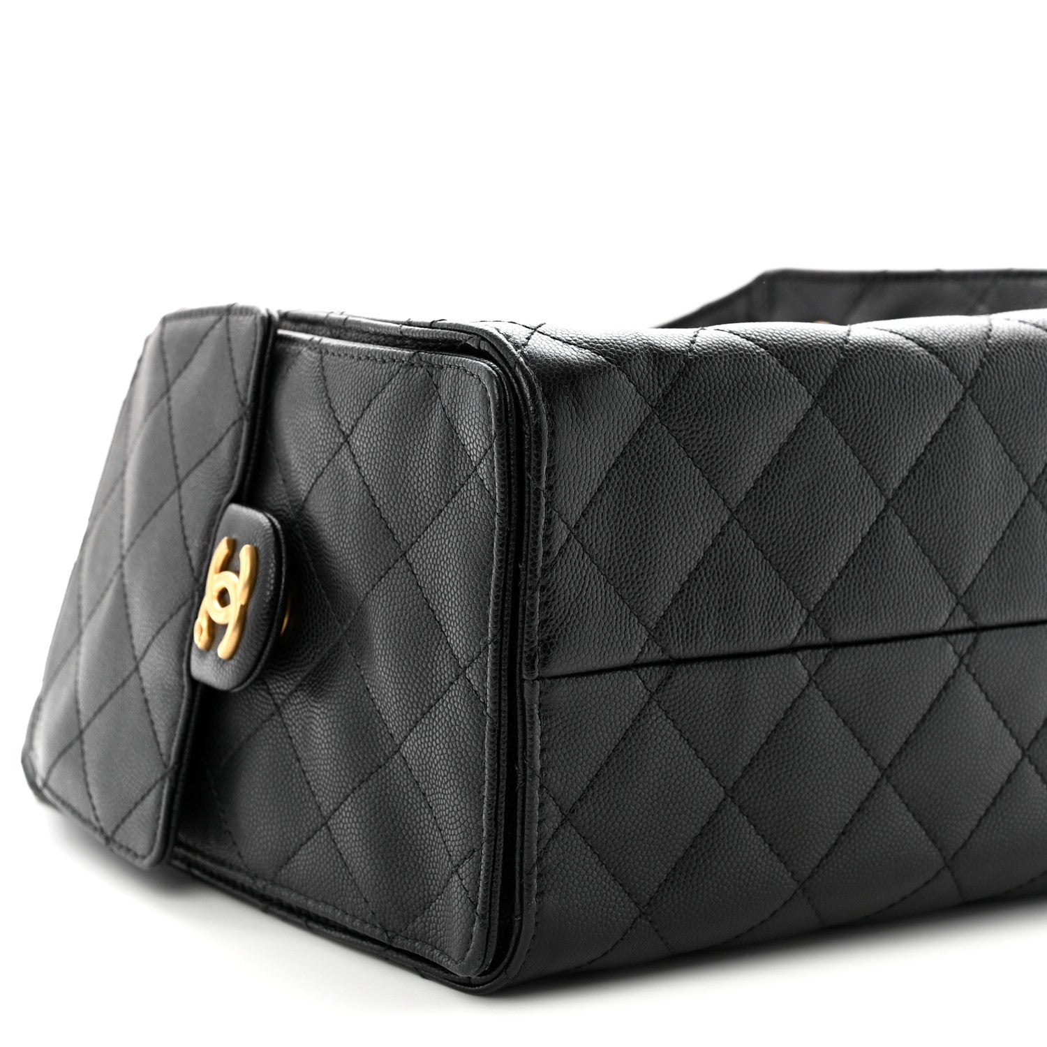 Chanel Caviar Quilted Small Chanel 25 Handbag Black 8 of 10