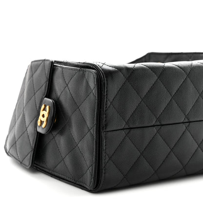 Chanel Caviar Quilted Small Chanel 25 Handbag Black 8 of 10