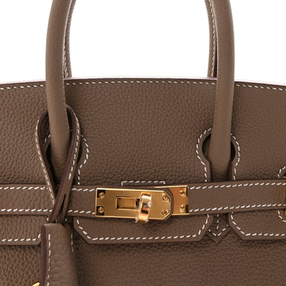 Hermes Togo Birkin 25 Etoupe 8 of 11