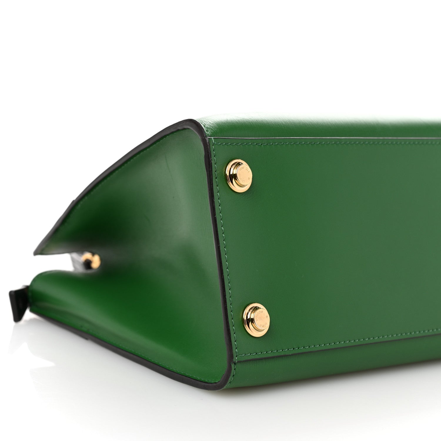 Louis Vuitton Calfskin City Steamer PM Noir Vert Acide 9 of 10