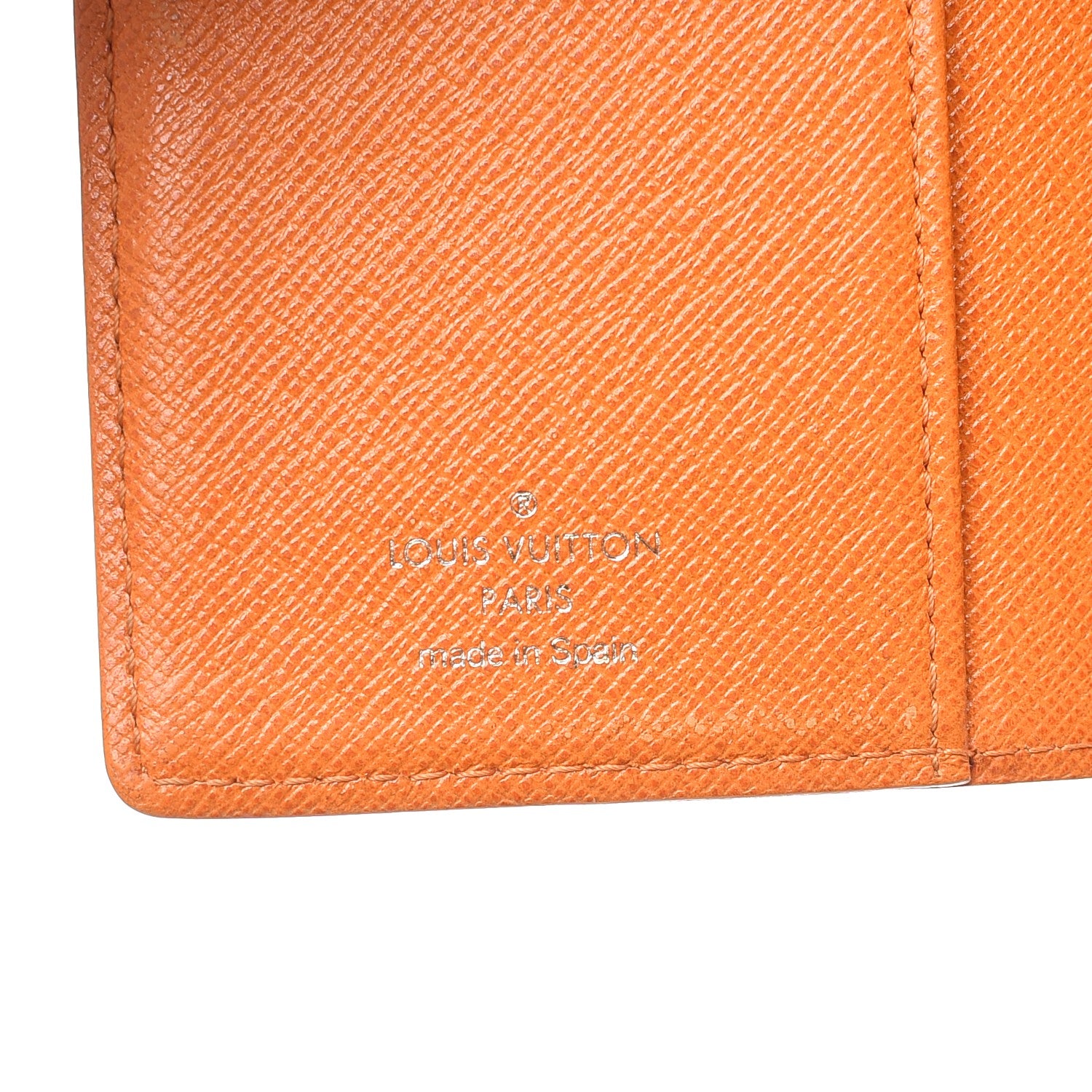 Louis Vuitton Epi Small Ring Agenda Cover Mandarin 6 of 10