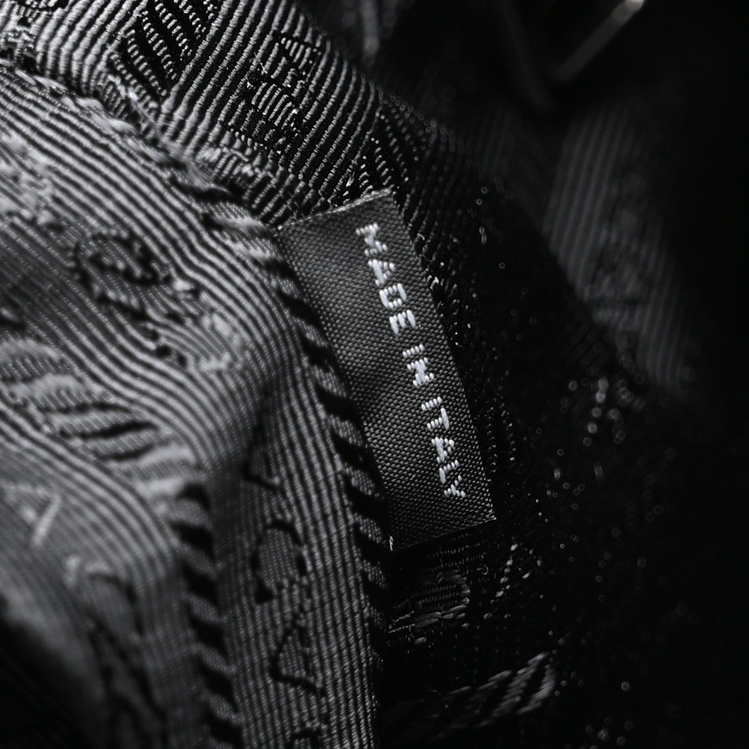 Prada Nylon Vela Baby Bag Black 7 of 12