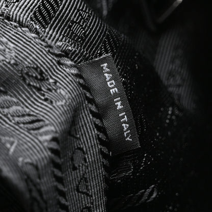 Prada Nylon Vela Baby Bag Black 7 of 12