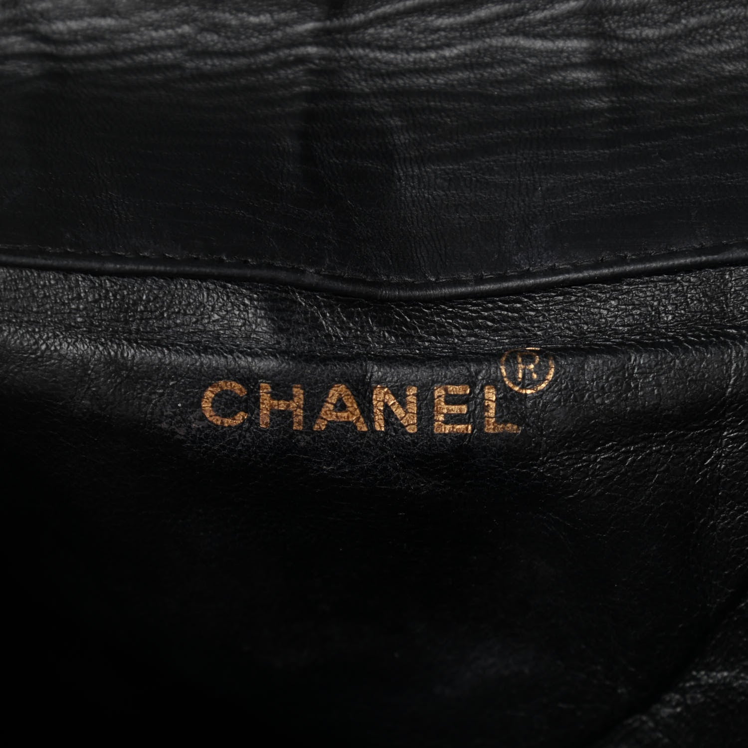 Chanel Lambskin Quilted Backpack Black 5 of 10