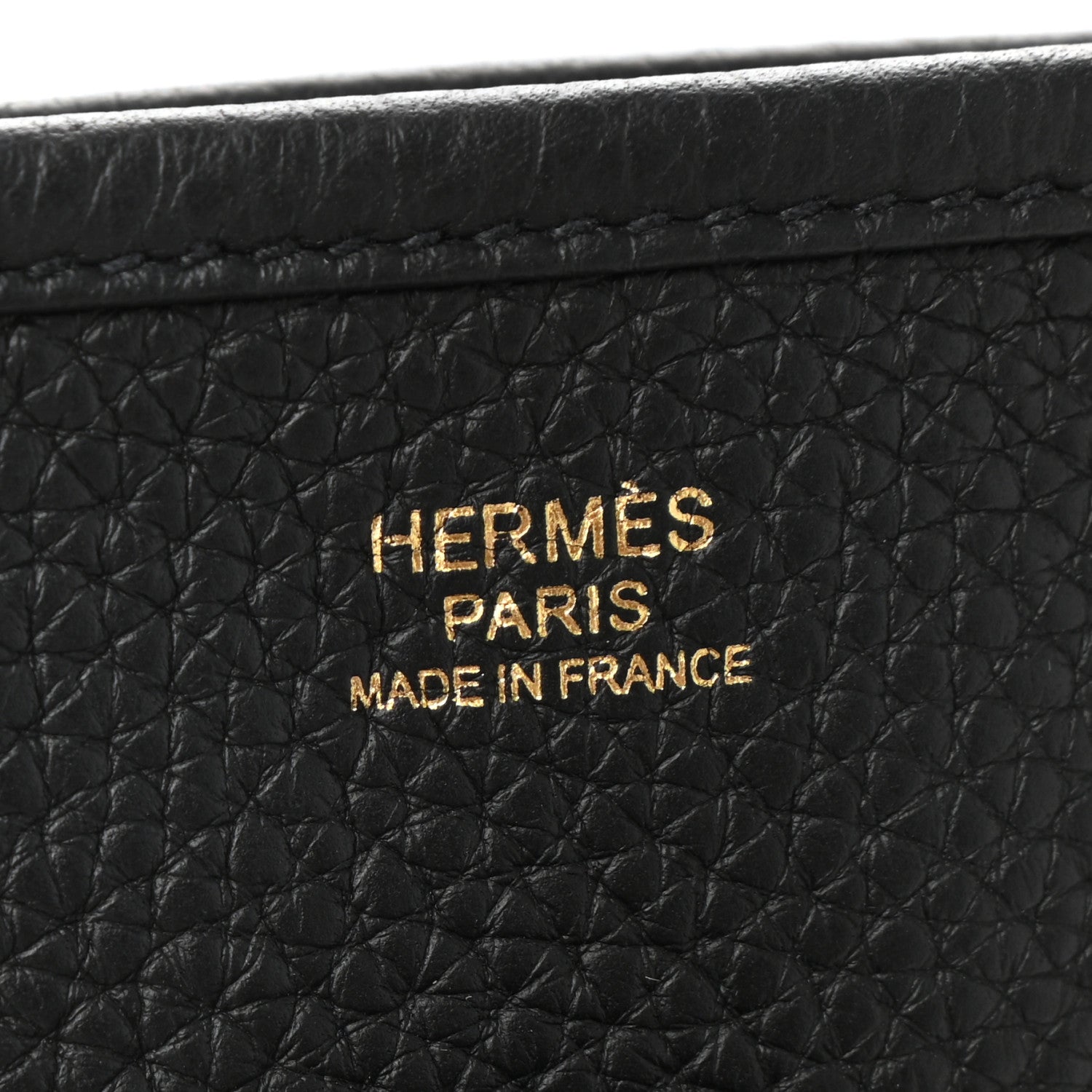 Hermes Taurillon Clemence Evelyne III PM Black 6 of 10