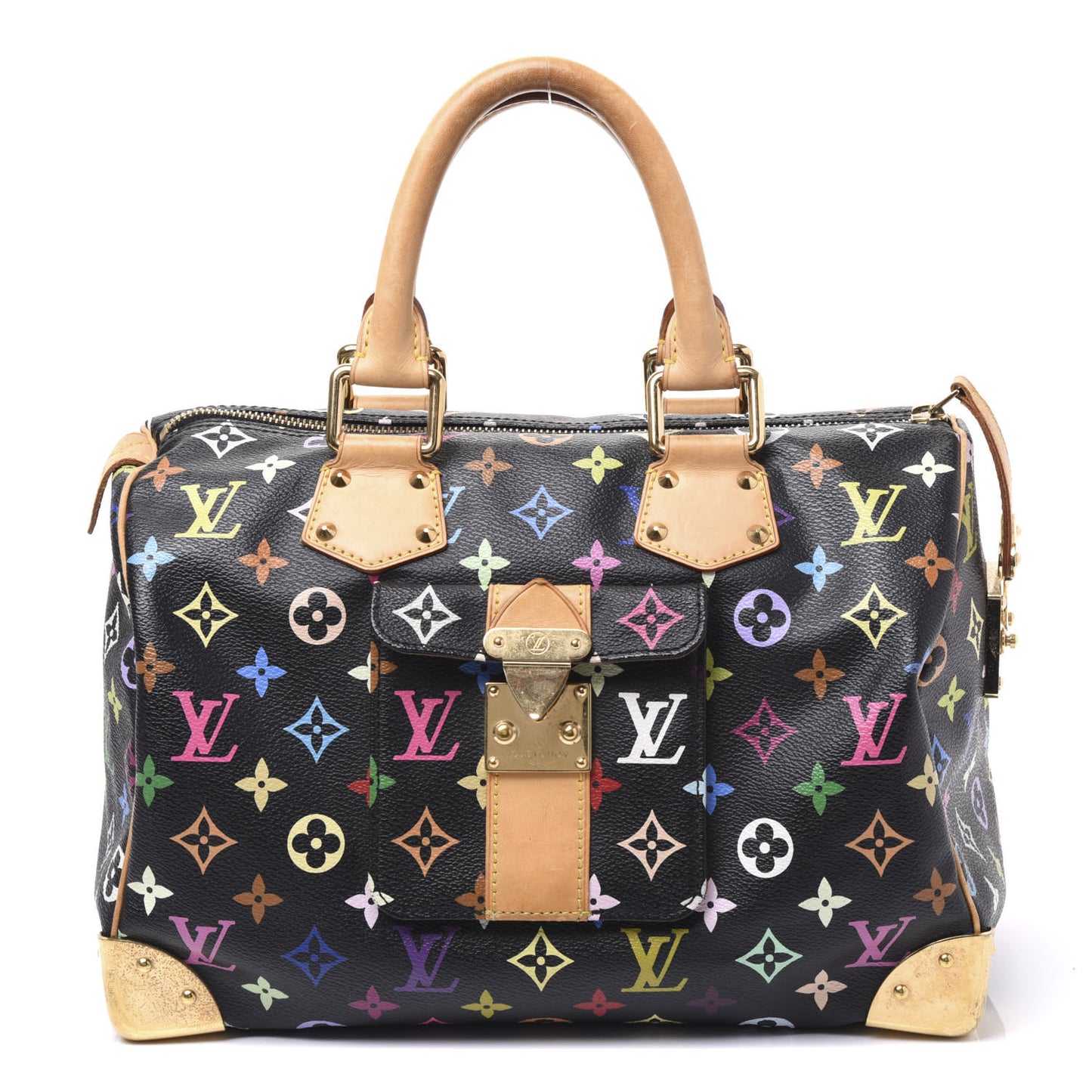 Monogram Multicolor Speedy 30 Black