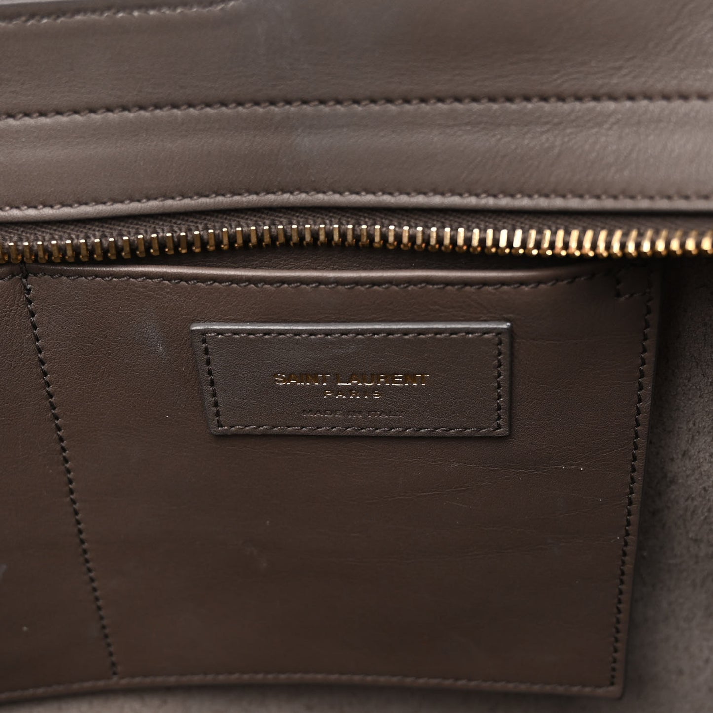 Calfskin Small Classic Y Cabas Mousse