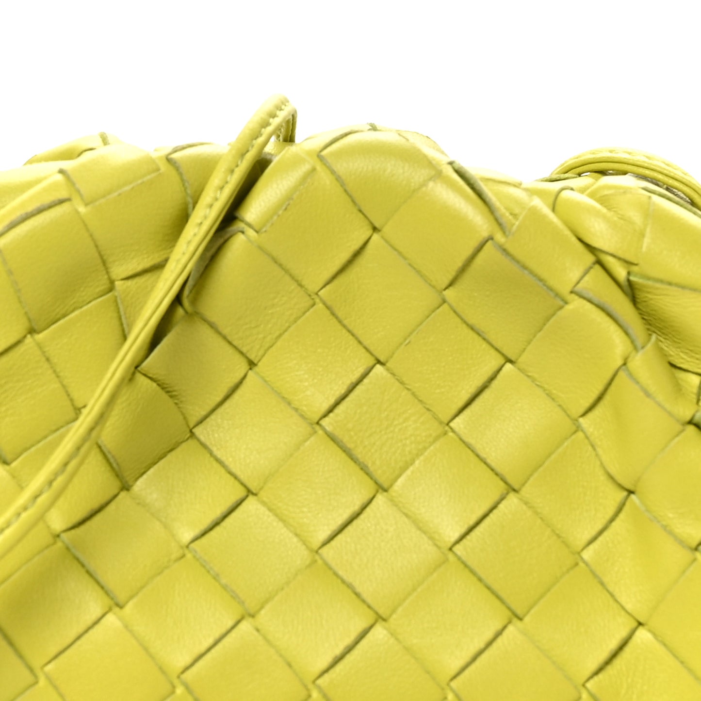 Nappa Intrecciato The Mini Pouch Kiwi
