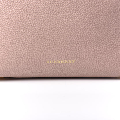 Burberry Grainy Calfskin House Check Small Banner Tote Pale Orchid 10 of 10