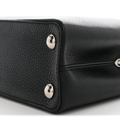 Louis Vuitton Taurillon Capucines BB Black 9 of 10
