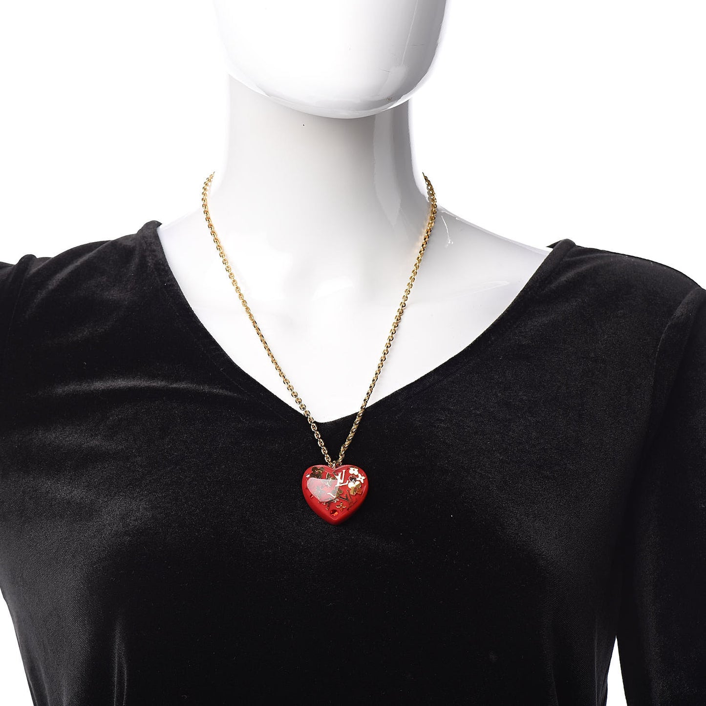 Inclusion Heart Necklace Pomme D'Amour