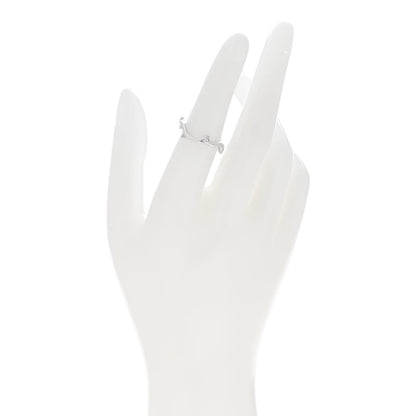 Christian Dior 18K White Gold Bois de Rose Ring 51 5.75 2 of 5