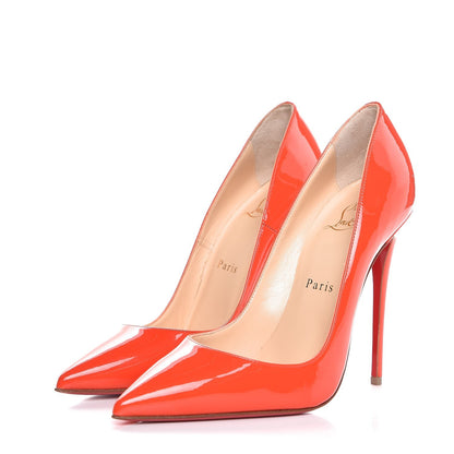 Christian Louboutin Patent So Kate 120 Pumps 37 Capucine 3 of 7