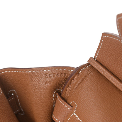 Hermes Togo Birkin 30 Gold 7 of 11