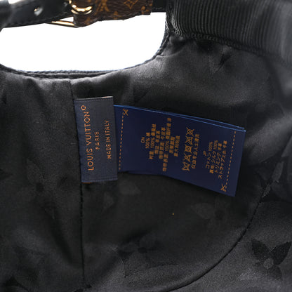 Louis Vuitton Monogram Cotton Jacquard Embroidered LV Day Cap M Black 8 of 11