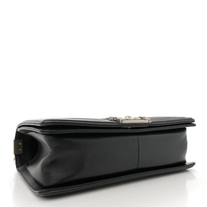 Chanel Snakeskin Medium Boy Flap Black 4 of 16