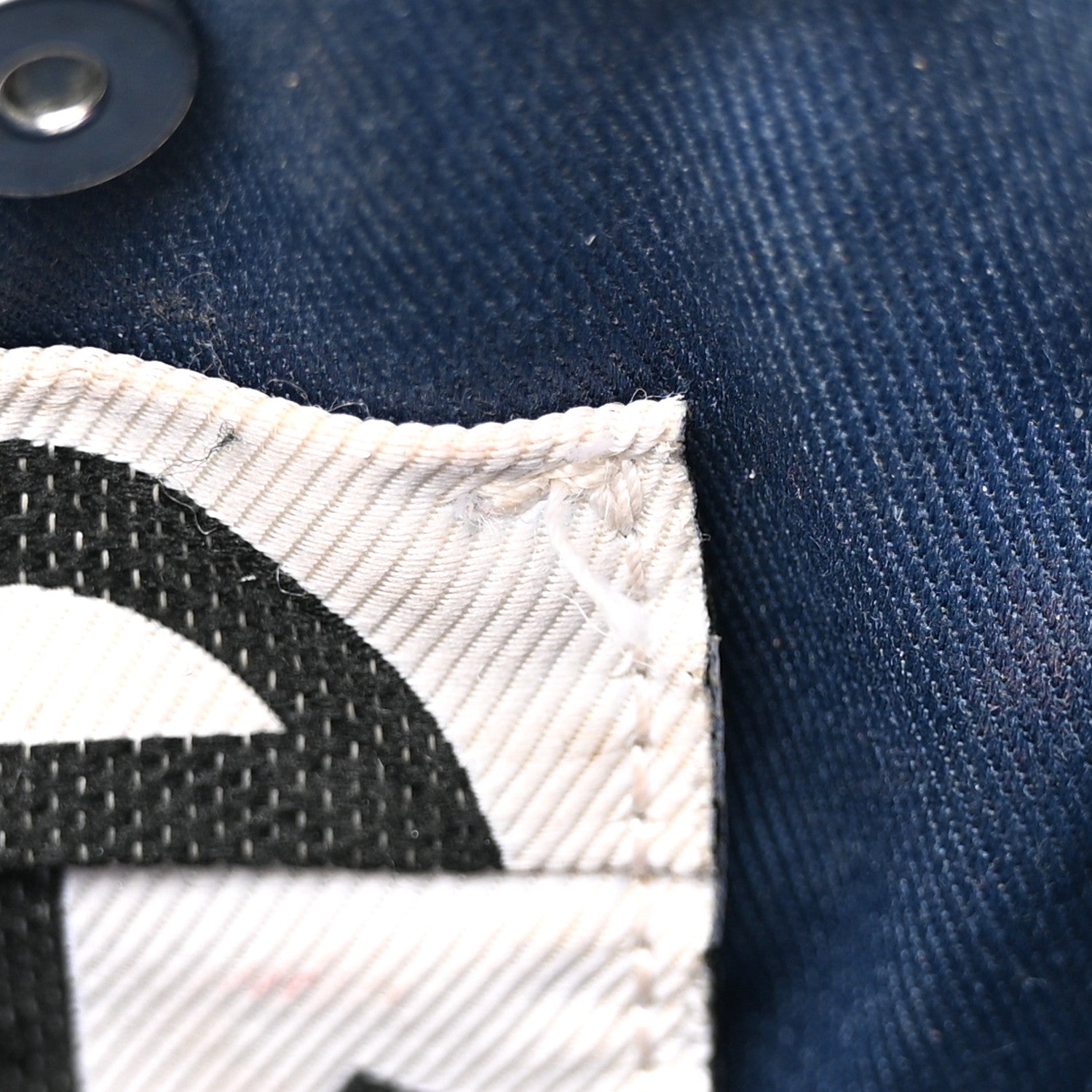 Telfar Metallic Vegan Leather Small Shopping Bag Cobalt 10 of 13