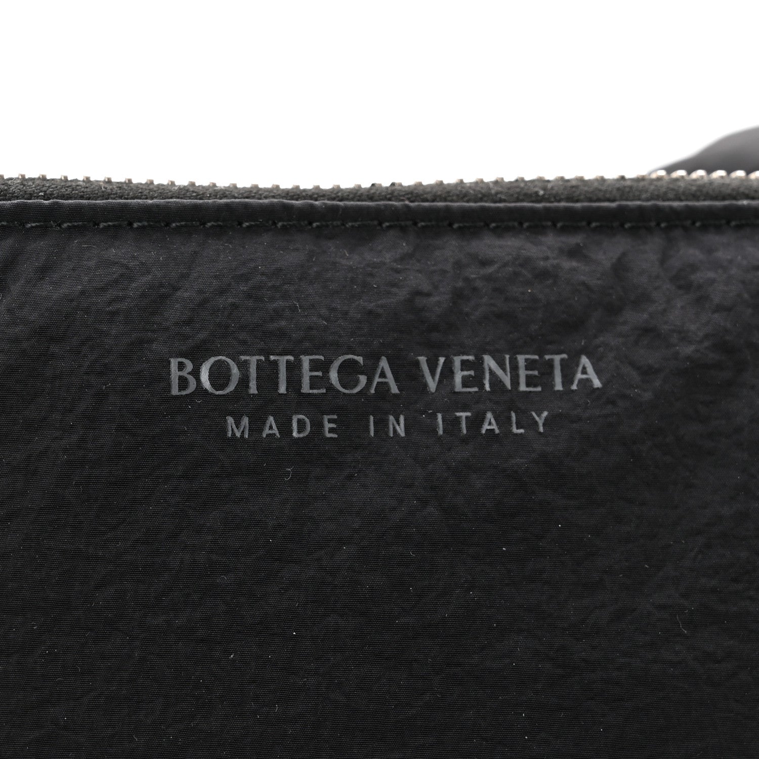 Bottega Veneta Nylon Intrecciato Padded Tech Cassette Bag Black 7 of 11