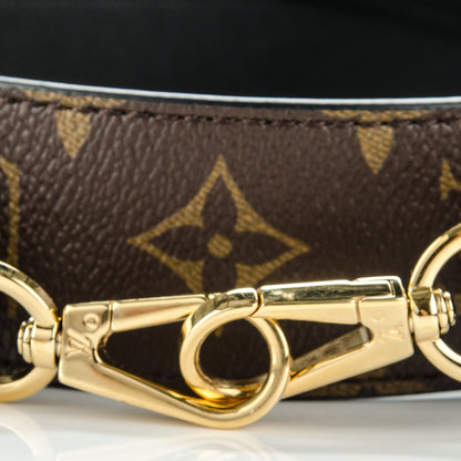 Louis Vuitton Monogram Bandouliere Shoulder Strap Black 4 of 6