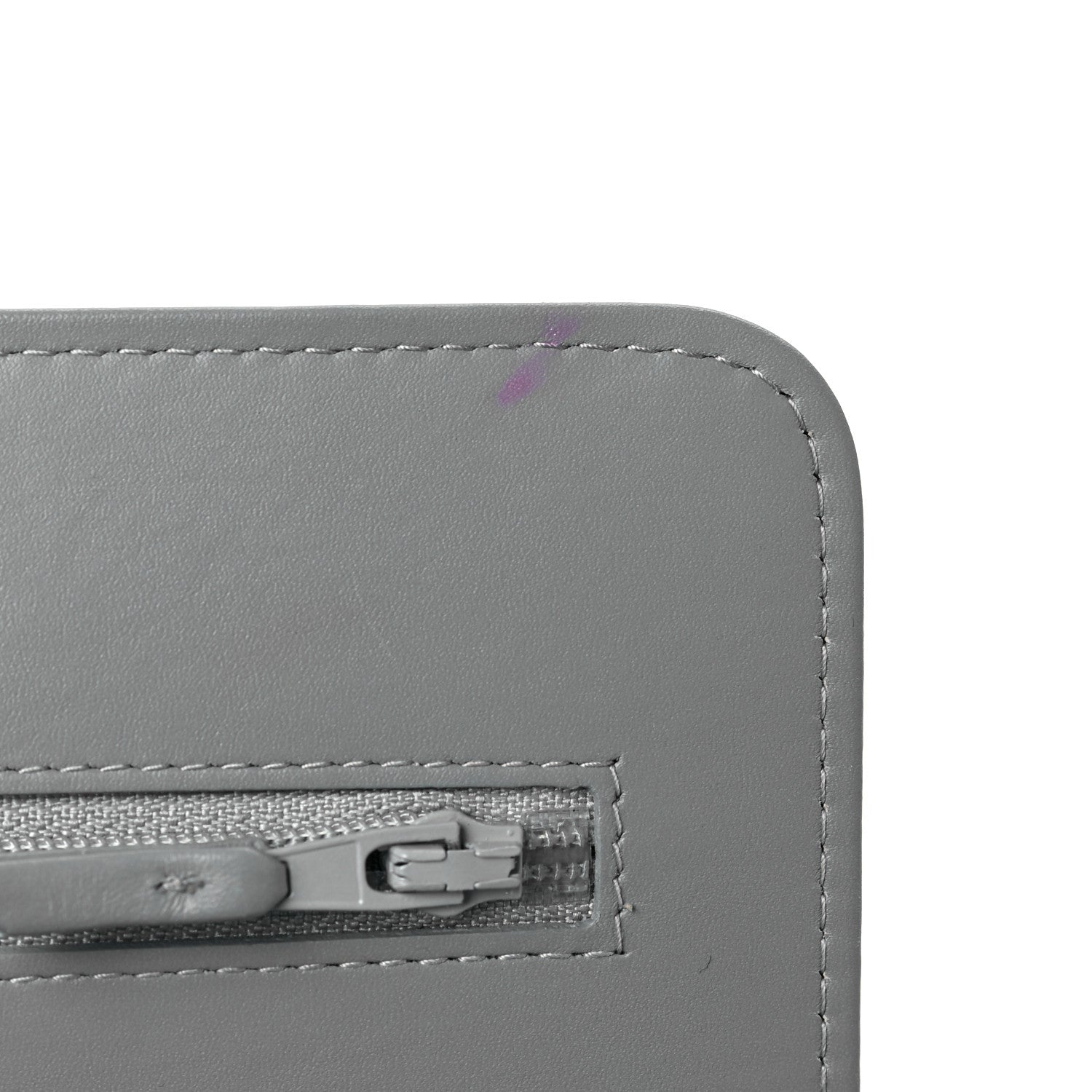 Chanel Calfskin Chain 20s Signe Wallet on Chain WOC Grey 10 of 10