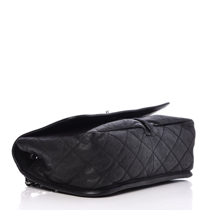 Chanel Calfskin Medium Natural Beauty Flap Black 5 of 8