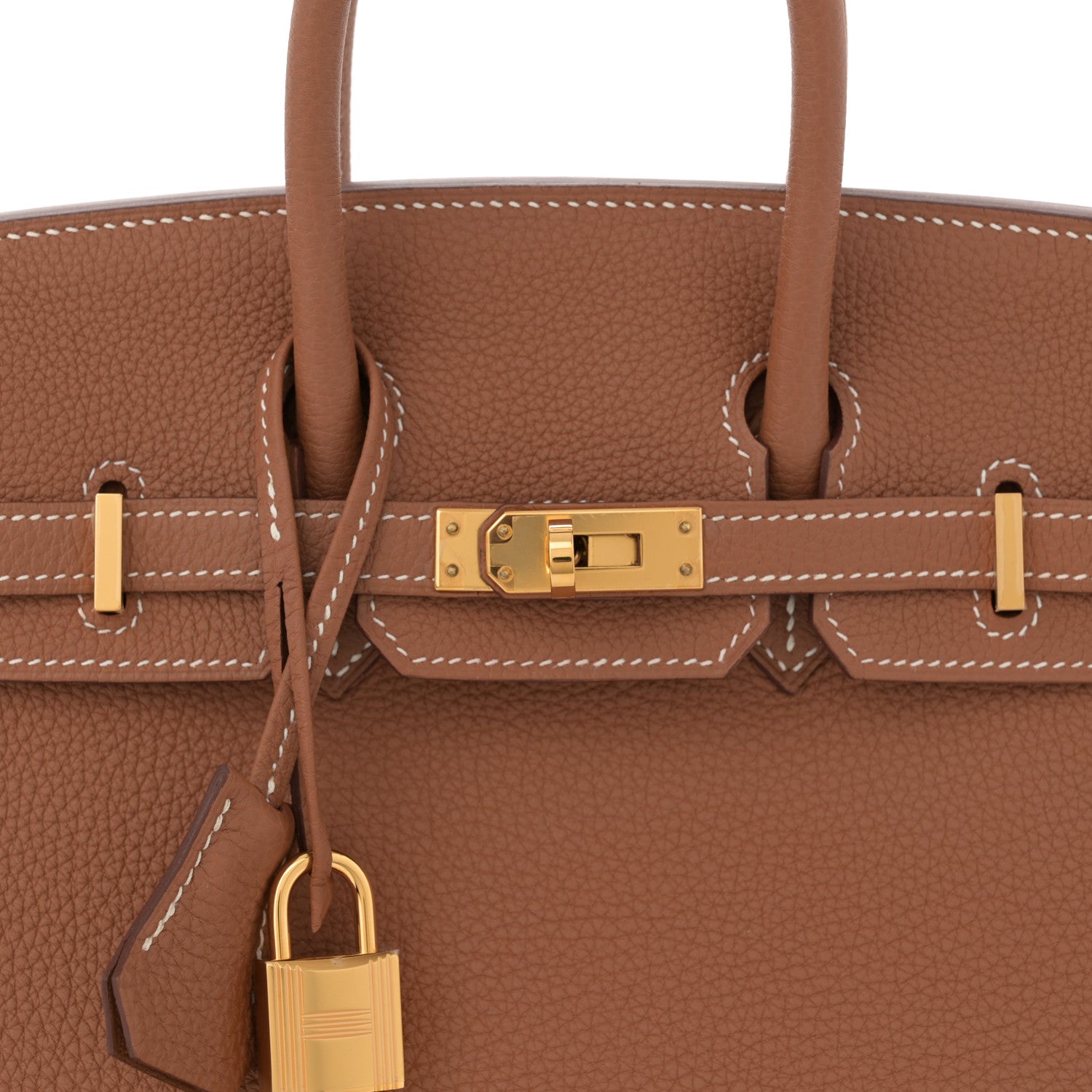 Hermes Togo Birkin 25 Gold 8 of 11