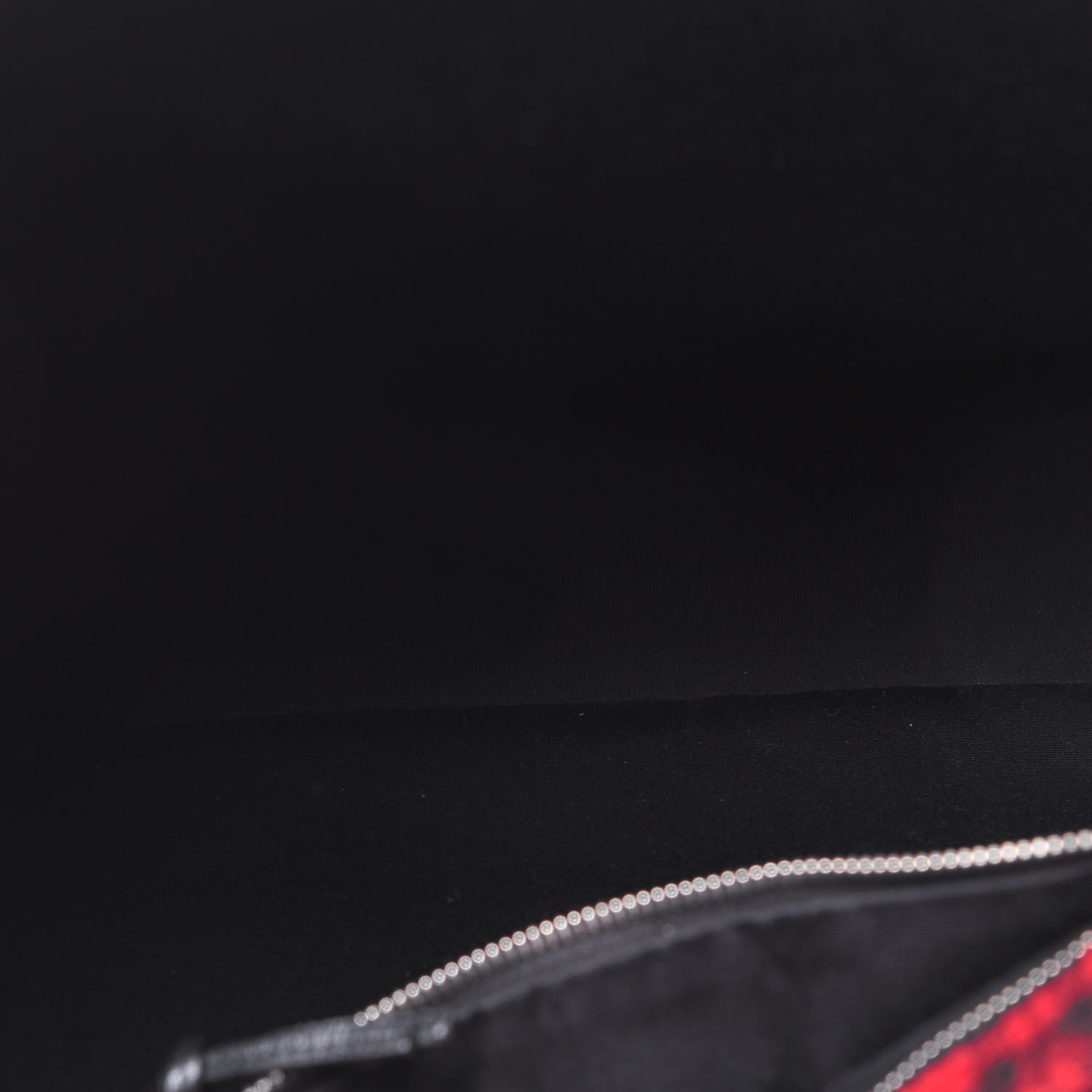 Saint Laurent Wool Tartan Rive Gauche Noe Tote Red Black 5 of 16
