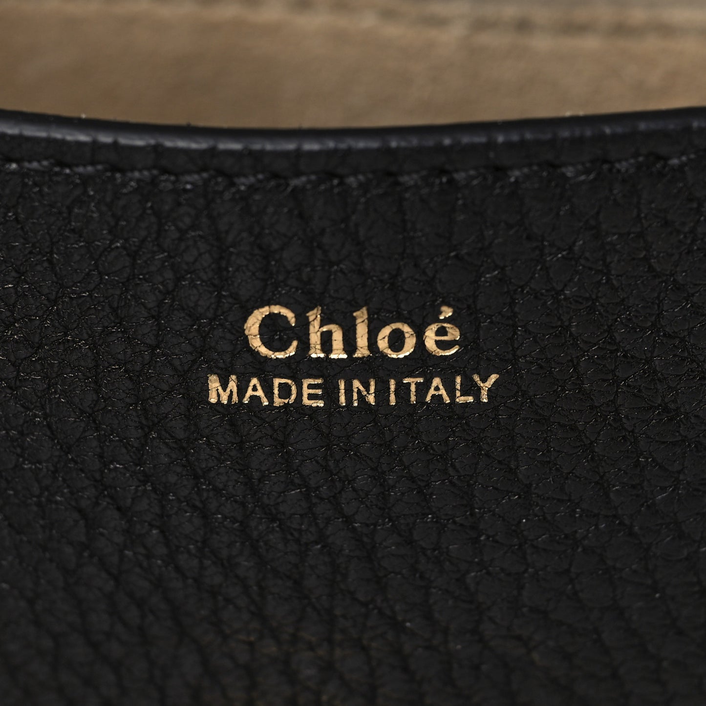 Grained Lambskin Mini Drew Shoulder Bag Black