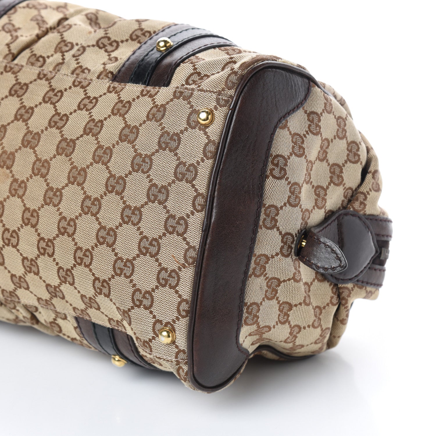 Gucci Monogram Medium Interlocking Icon Tote Dark Brown 10 of 10