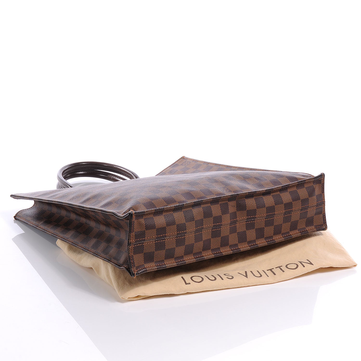 Louis Vuitton Damier Ebene Sac Plat 4 of 7