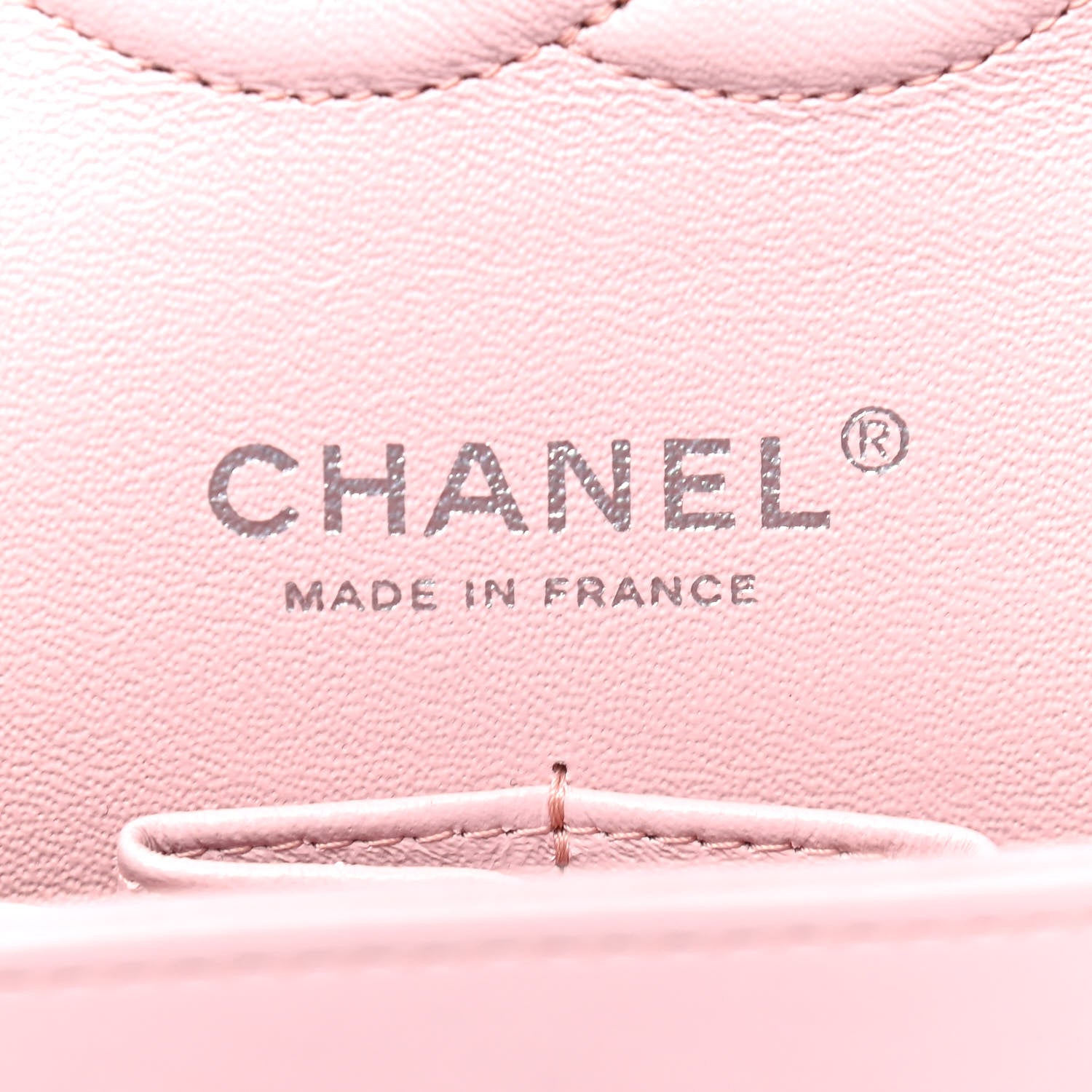 Chanel Lambskin Quilted Medium Double Flap Light Pink 6 of 9
