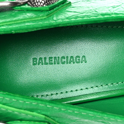 Balenciaga Agneau Arena Cagole 90mm Pumps 37 Vivid Green 7 of 8