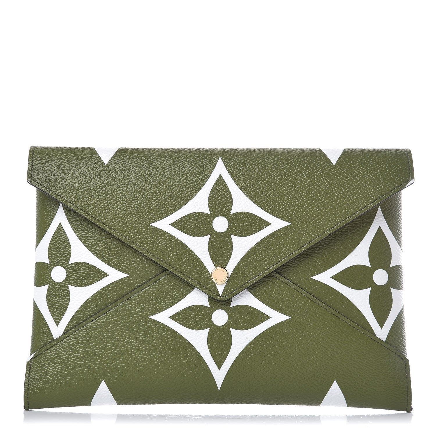Louis Vuitton Monogram Giant Large Kirigami Pochette Kaki 1 of 7