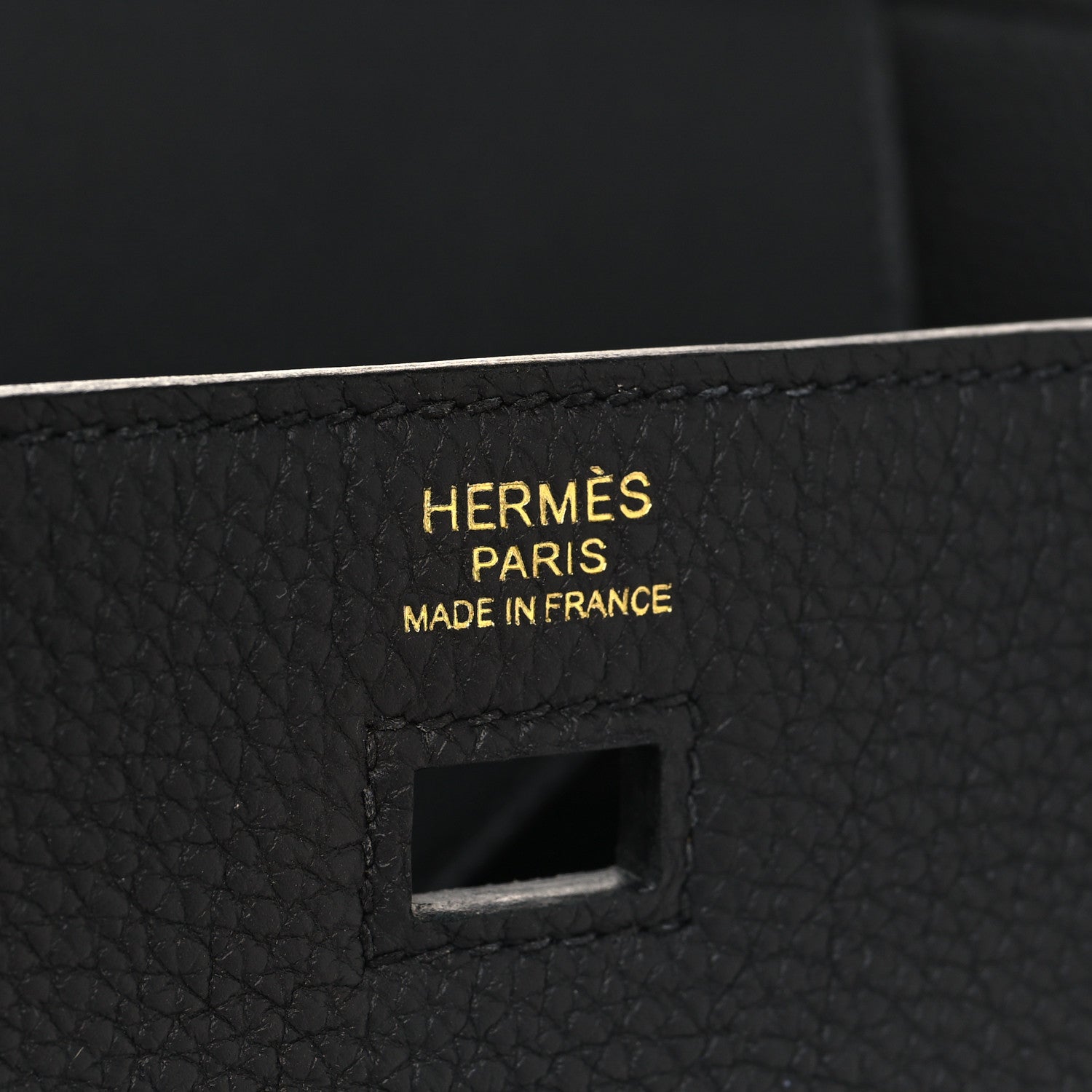 Hermes Togo Swift Birkin En Desordre Sellier 30 Black 12 of 23