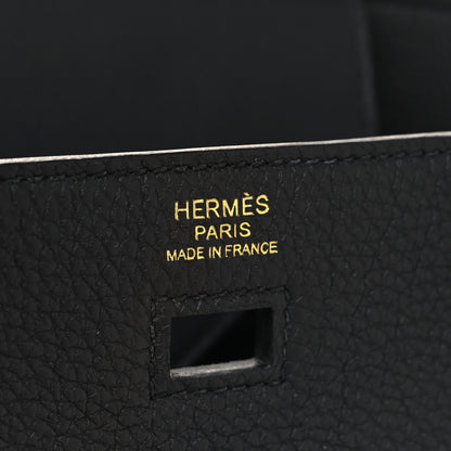 Hermes Togo Swift Birkin En Desordre Sellier 30 Black 12 of 23