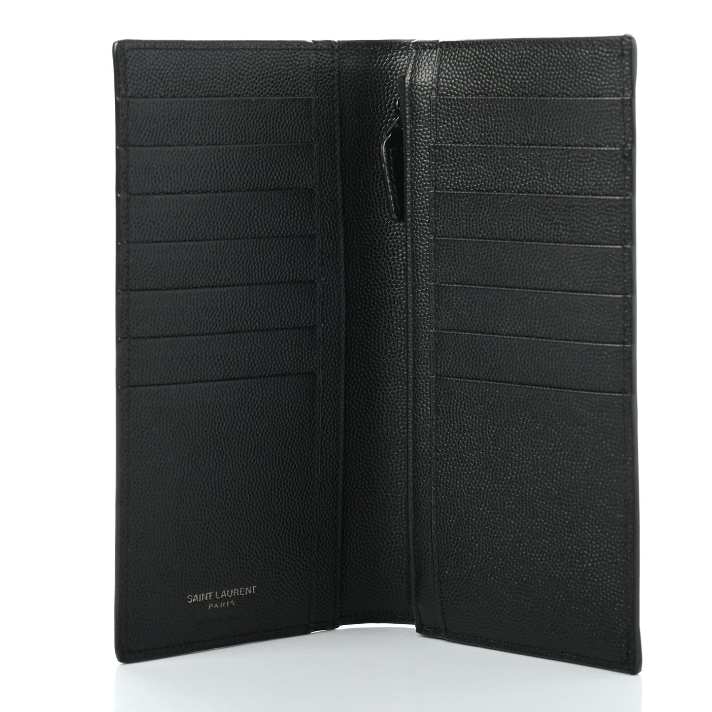 Grain De Poudre Tiny Monogram Continental Wallet Black