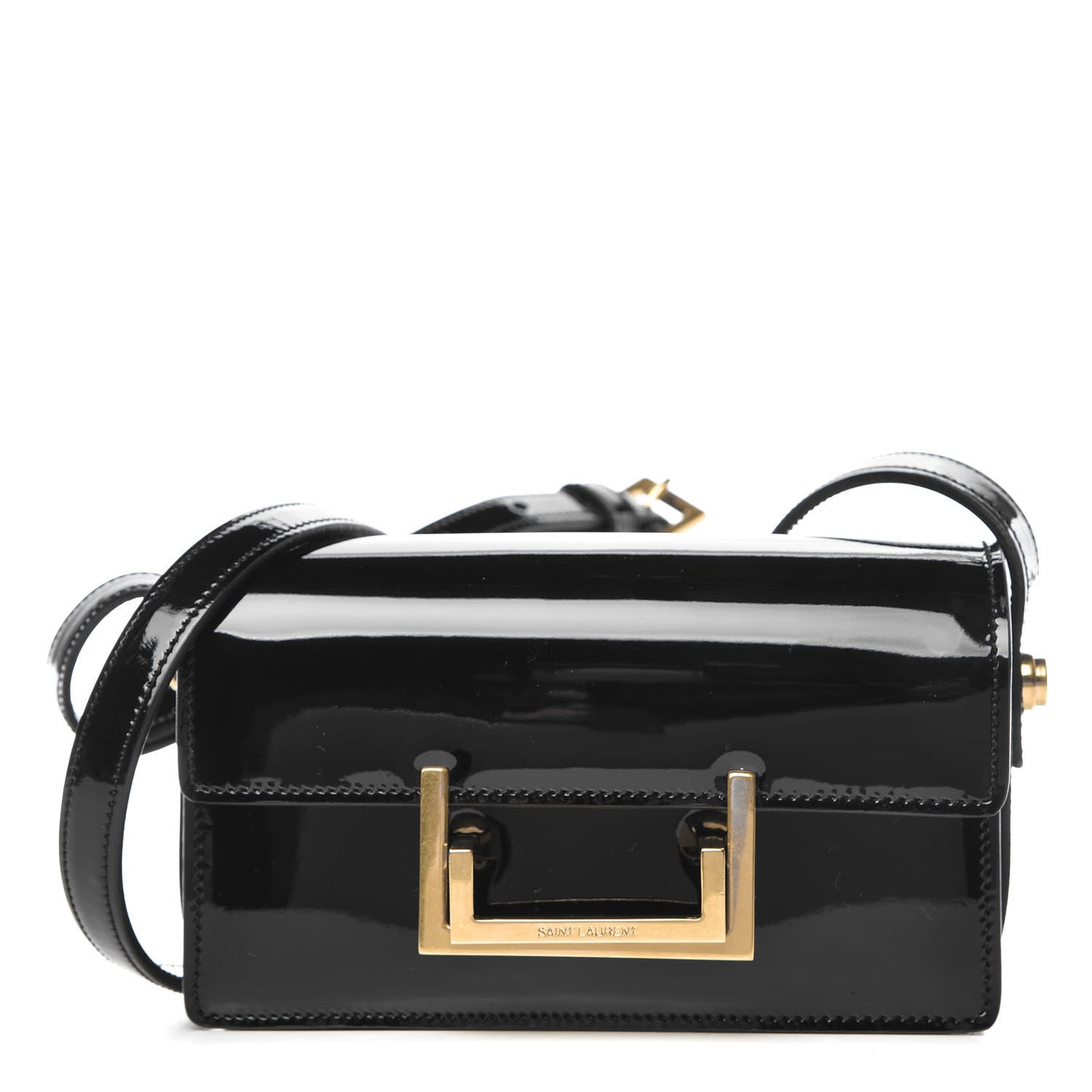Patent Small Classic Lulu Bag Black